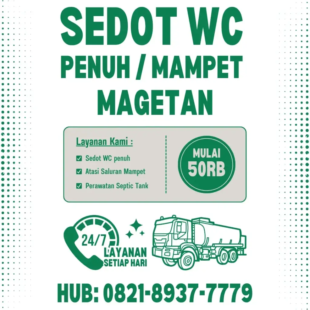 Nomor Sedot WC Magetan